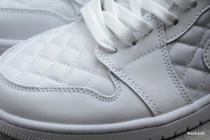 WHITE AIR MID DB6078-100 JORDAN 1 QUILTED 0731